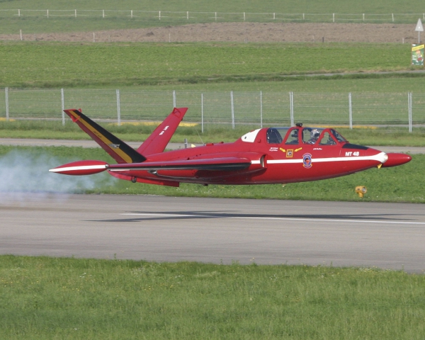 Fouga Magister Belgian Air Force