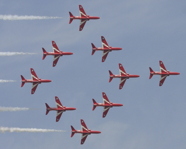 Hawk, Royal Air Force, Aerobatic Team Red Arrows