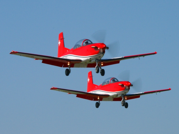 Pilatus NCPC-7 A-924 und A-925 